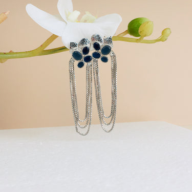 Blue Sapphire Danglers